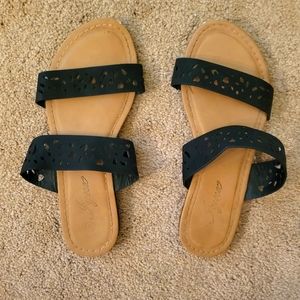 Cute Black Sandals